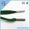 metal Aglets groothandel, Qingming, schoenen, tassen, touwtje, 20mm aglet, messing, zilver