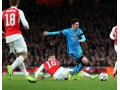 Arsenal loses to Barcelona 0-2 at UEFA Champions League