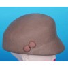 100% Wool Felt Cap